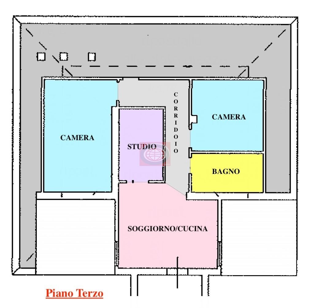 Cesena-Sant'Egidio (LAC104): Affittasi deliziosa mansarda arredata: DISPONIBILE da settembre 2025