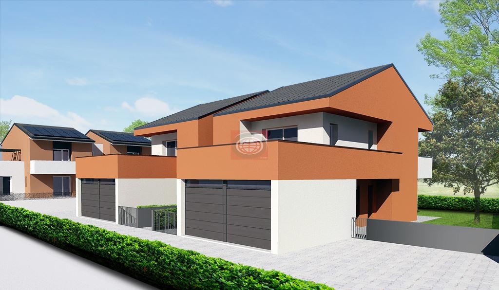 S. Maria Nuova di Bertinoro (TC1089B2): appartamento nuovo con garage, posto auto e ampio giardino.