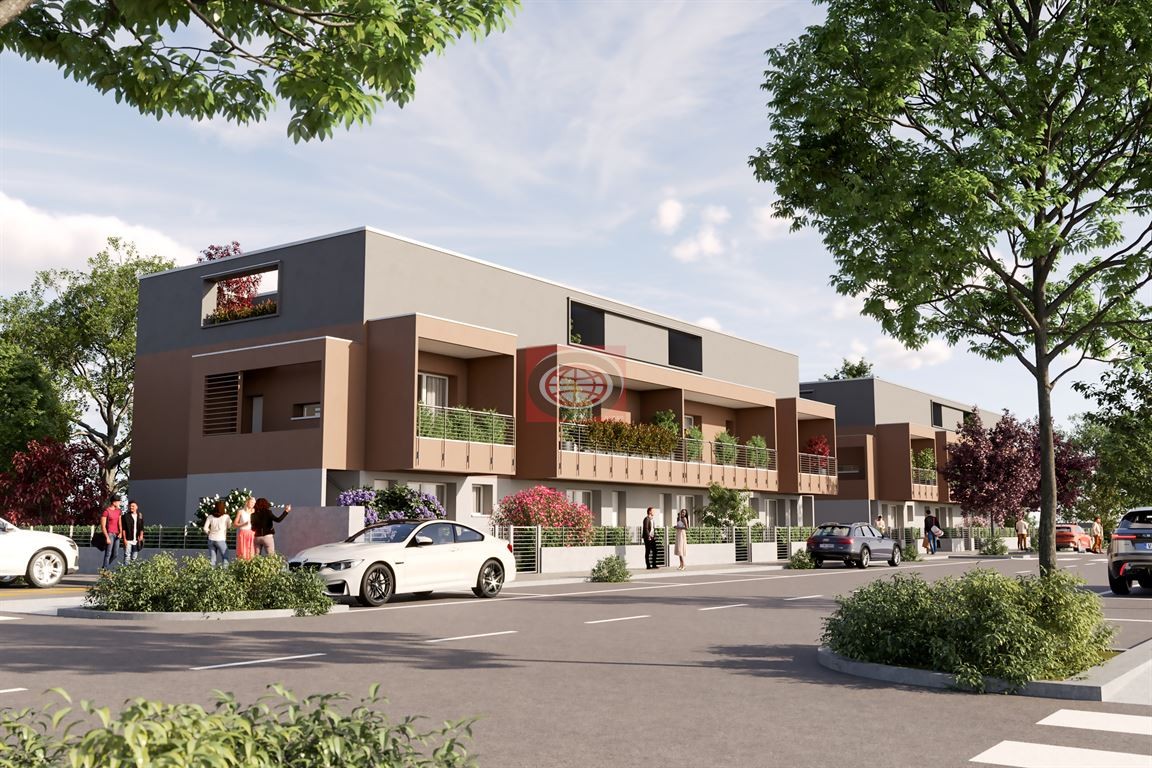 Appartamento con tre camere.