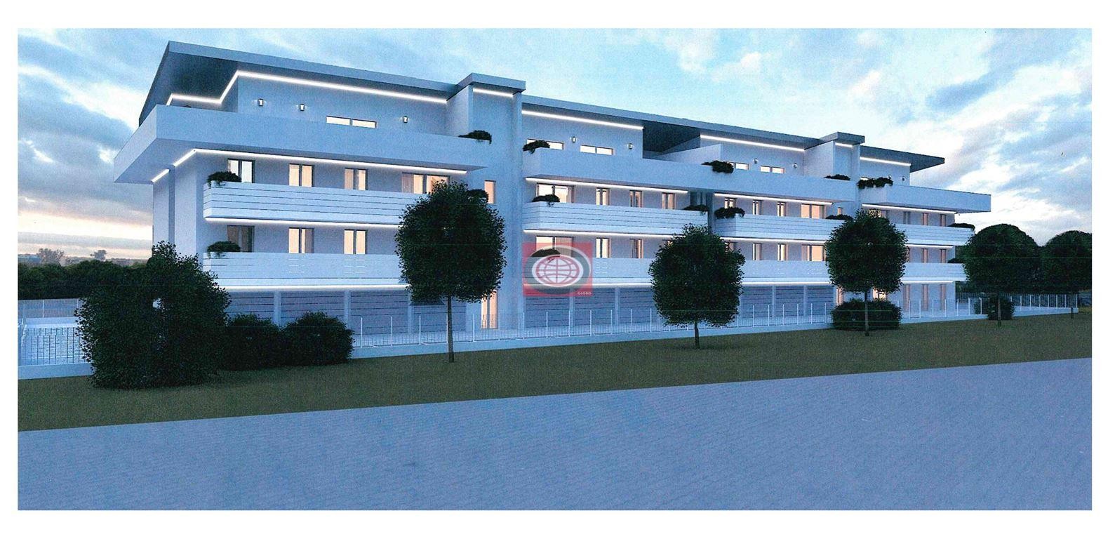 CESENA ( TORRE DEL MORO ) = appartamento NUOVO con 3 camere letto, AMPIO BALCONE, garage DOPPIO